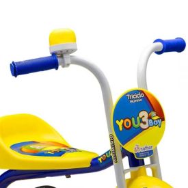 Triciclo Aro 5 You 3 Rodas Boy Nathor - Amarelo