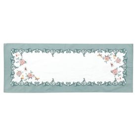 Trilho De Mesa  Athenas 45Cm X 1,20M Döhler - Borboletas