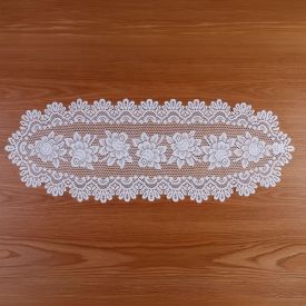 Trilho de Mesa 40Cm X 1,25M Gardênia Havan Casa - Branco