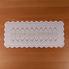 Trilho de Mesa 50Cm X 1,25M Arabesco Havan Casa - Branco