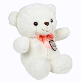 Urso De Pelúcia 40Cm Branco Havan Toys - HBR0334