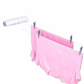 Varal Retrátil 4 Cordas Ordene Log - Plástico