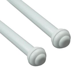 Varão de Cortina Grosso Duplo 2,00 m Fosco Havan Casa - Branco Fosco 