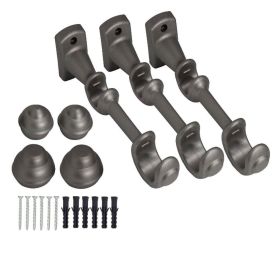 Varão Grosso Duplo 3,00 m Havan Casa - Prata Fosco