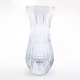 Vaso De Cristal Wolff Queen 6 X 15Cm - Transparente