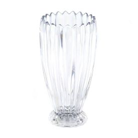 Vaso Decorativo De Cristal Geneva Wolff - Transparente 