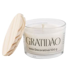 Vela Aromática Gratidão Havan Casa - Off White