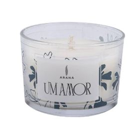 Vela Aromática Um Amor 100G Arana - Branco Floral