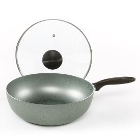 Wok com Tampa Ceramic Life Suprema Brinox 4,1 Litros - Verde
