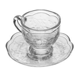 Xicara Café Com Pires New Butterfly 80Ml Lyor