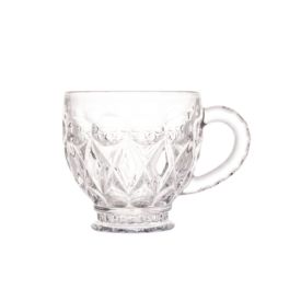 Xícara de Vidro Lile Lyor 200Ml - Transparente