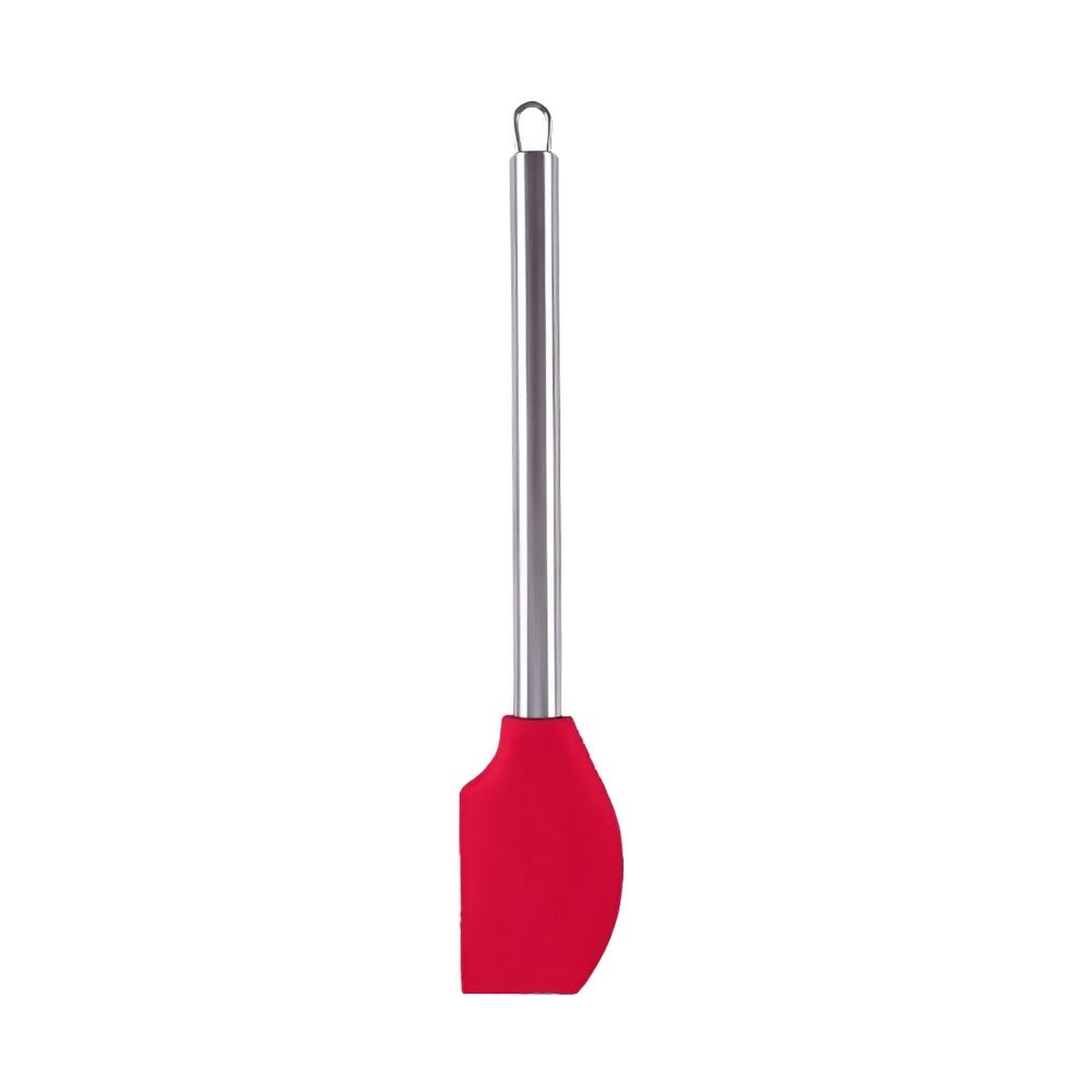 Espátula Silicone com Cabo Inox Havan Casa 34,5Cm - Vermelho