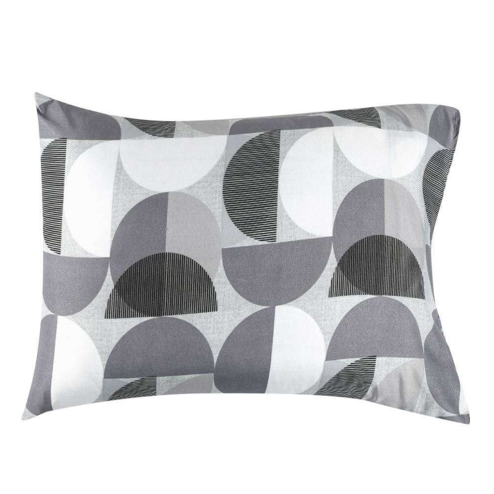 Fronha Avulsa Microfibra Estampada Havan Casa - Luccius Cinza