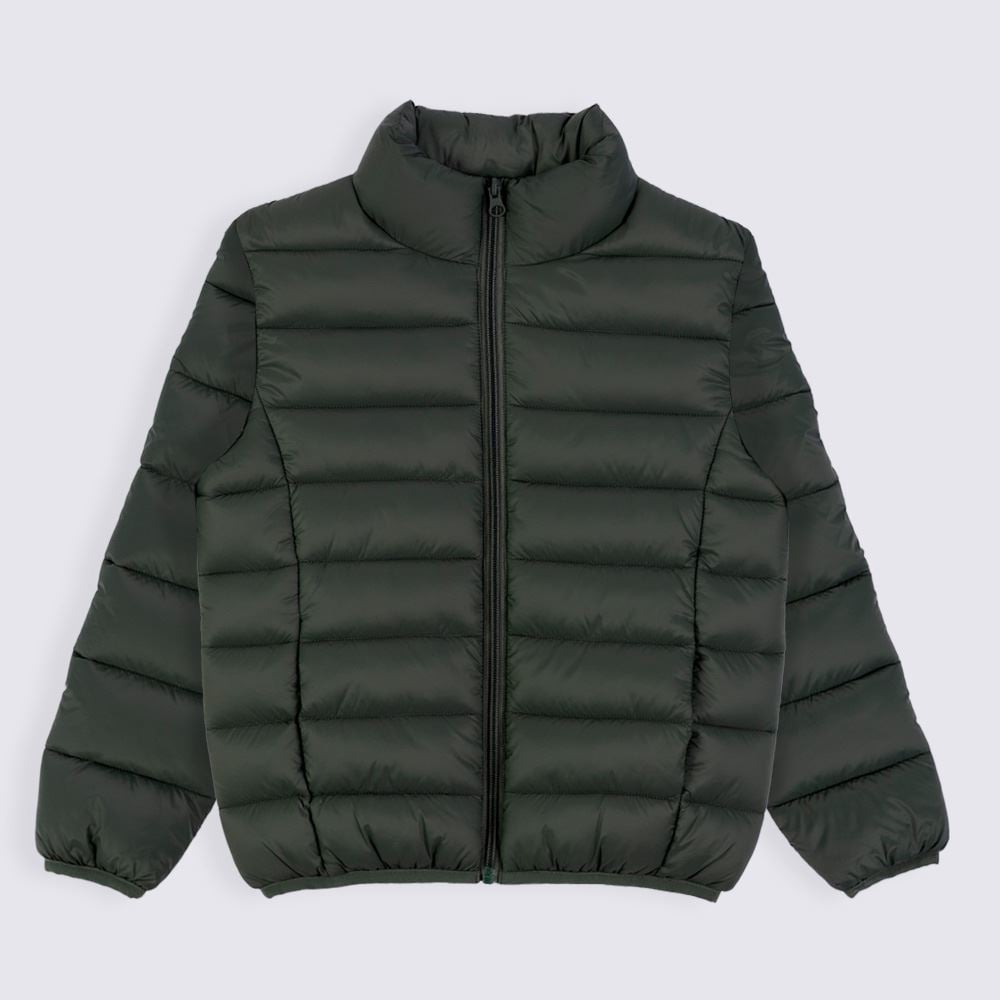 Jaqueta Infantil Aspen Menino 4 a 10 Anos Hot Dog Verde Militar