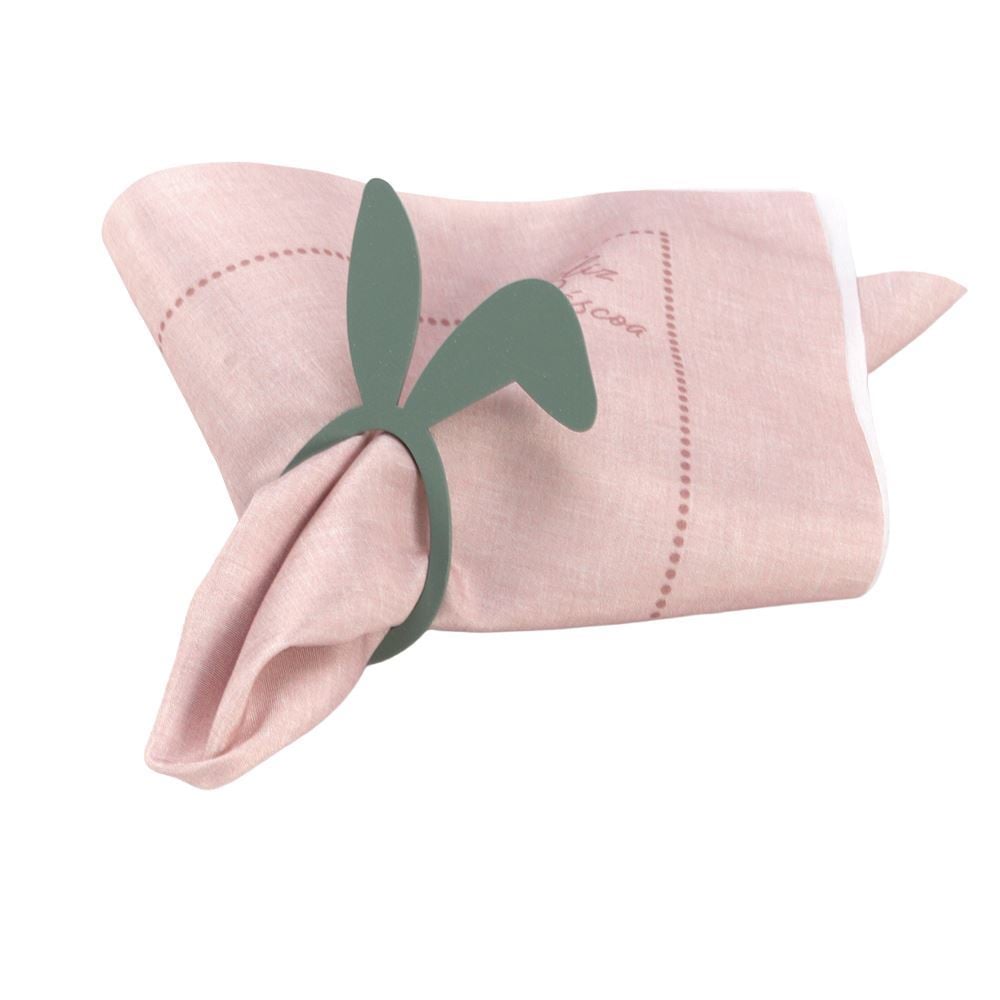 Kit Anel de Guardanapo Páscoa Havan Casa 4 Peças - Páscoa Dourado ou Verde