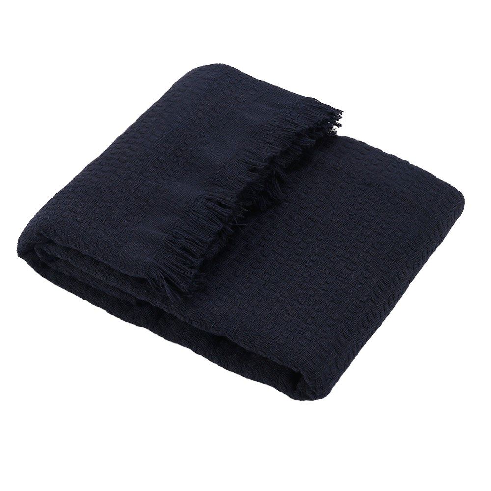 Manta para Sofá Decorativa 1,40X2,00 m Requinte Havan Casa - Azul Marinho