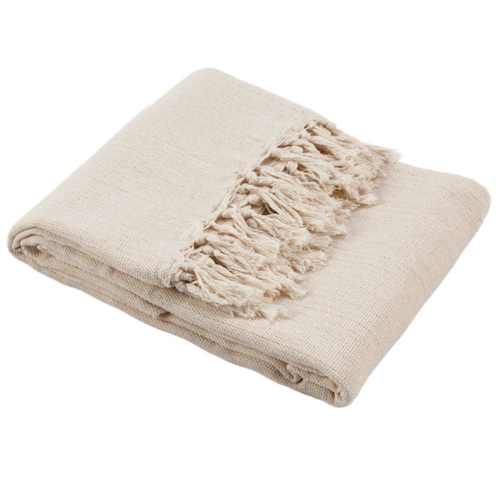 Manta para Sofá 1,80X2,30 m Mônaco Havan Casa - Natural