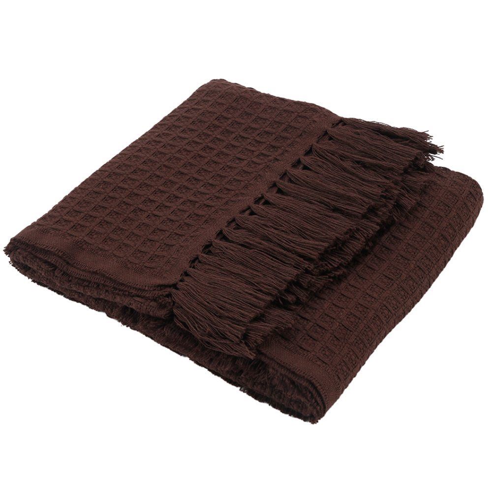 Manta para Sofá Valencia 1,20X1,50M Havan Casa - Marrom