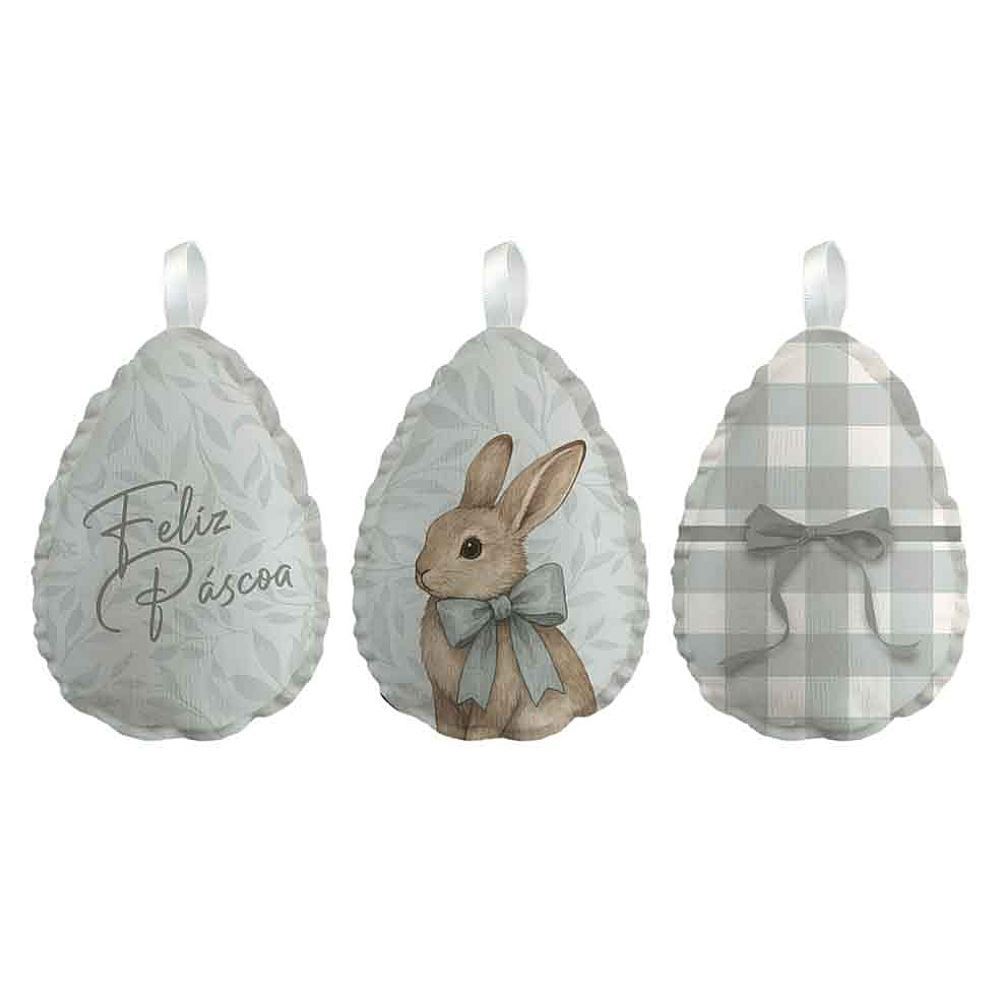 Mini Almofadas Decorativas de Páscoa Havan Casa - Verde