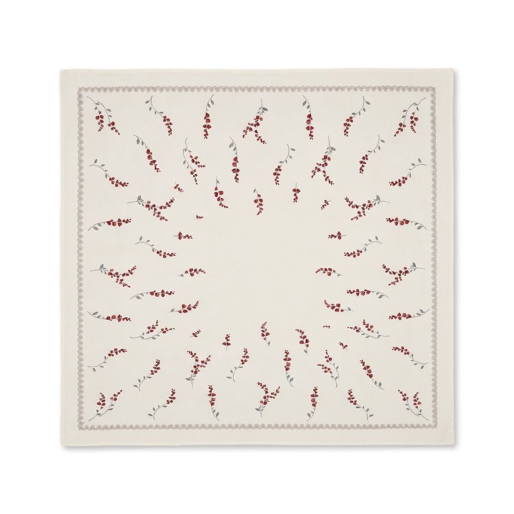 Toalha Centro de Mesa 78X78 cm Clean Döhler - Buque Vintage