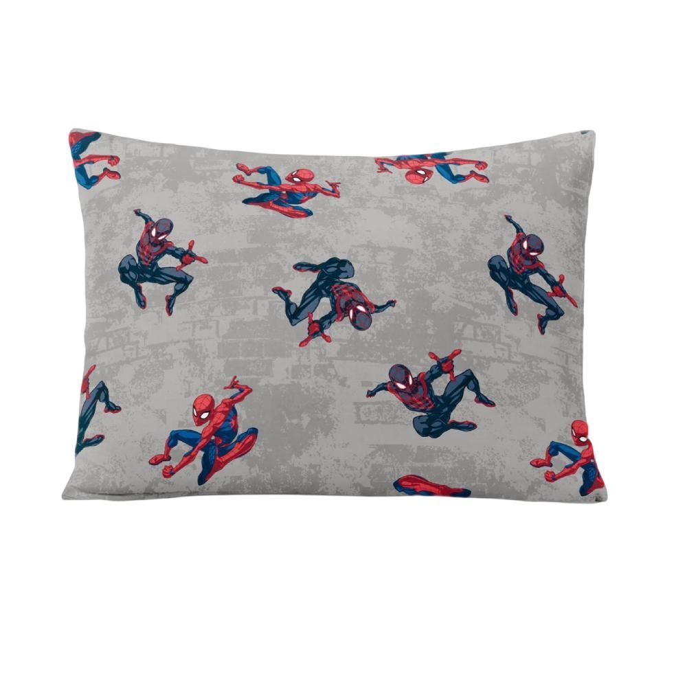 Travesseiro Infantil 100% Poliéster Disney Hedrons - Homem Aranha Rotativo